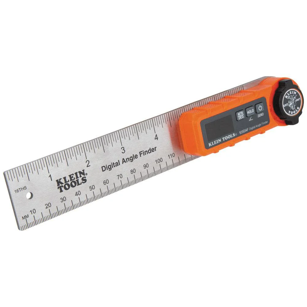 Klein Tools 935DAF Digital Angle Finder, Precision Measurements, Miter Saw Protractor Angle Calculation and Portable Design - Image 11