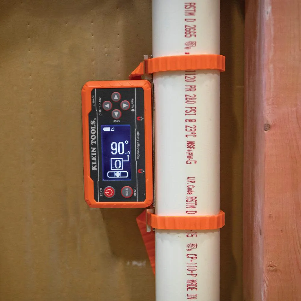Klein Tools 935DAGL Digital Level Angle Finder with Programmable Angles, Measures 0 - 90 and 0 - 180 Degree or Dual Axis Bullseye Ranges - Image 9
