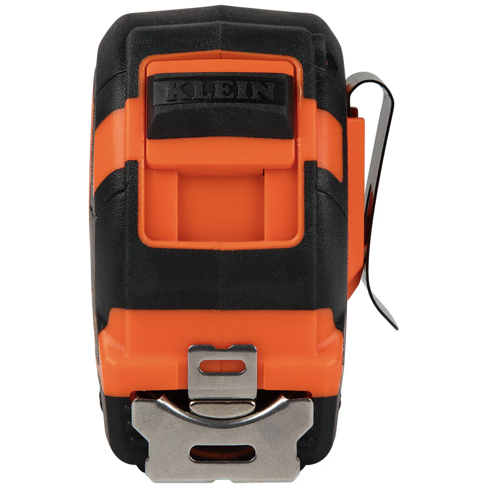 Klein Tools 9375 Tape Measure, Heavy-Duty Measuring Tape with 7.5 m Metric Double-Hook Double-Sided Nylon Reinforced Blade, Metal Belt Clip - Image 8