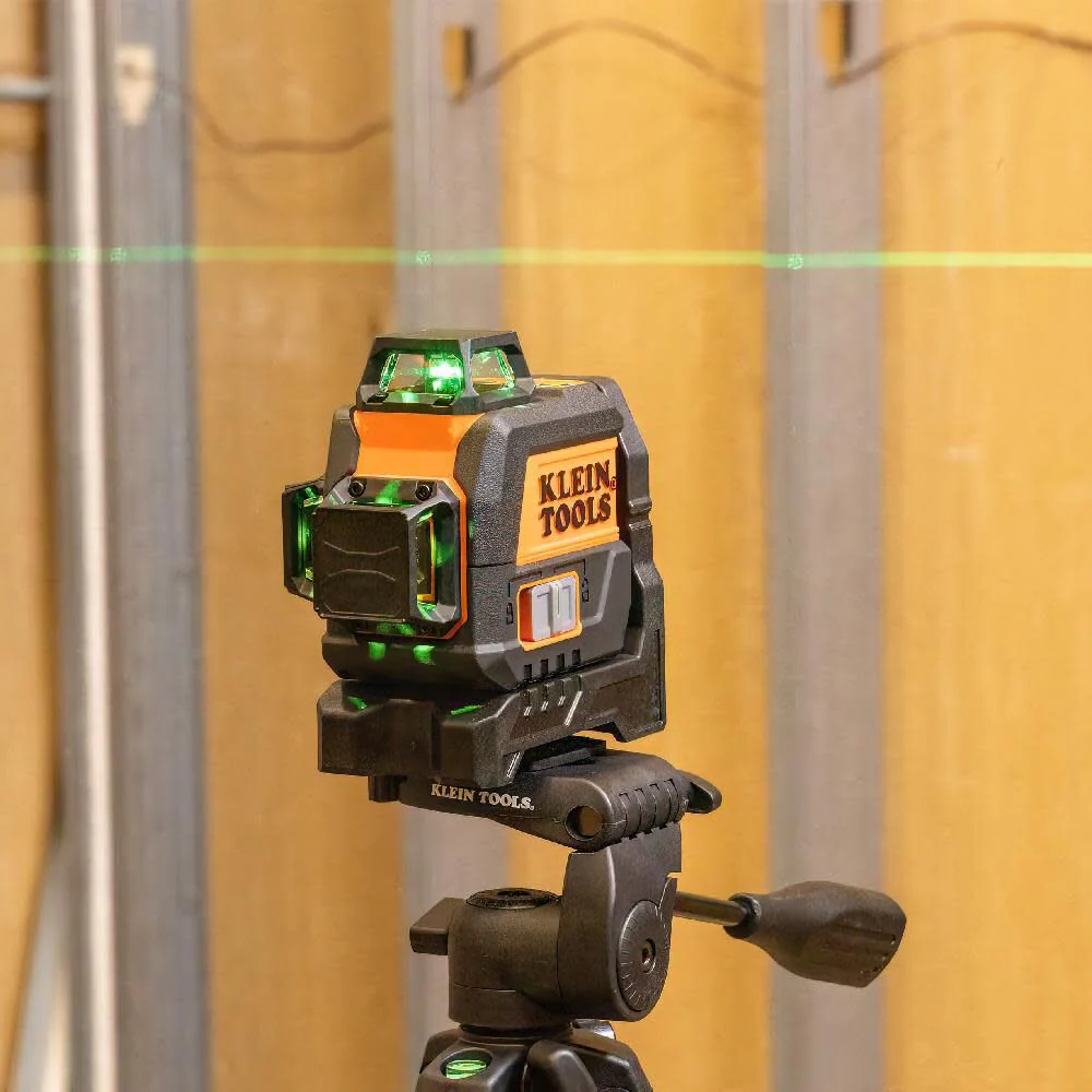 Klein Tools 93CPLG Compact Self-Leveling Laser Level, Bright Green 360-Degree Laser Planes, Rechargeable, Magnetic Mount - Image 7
