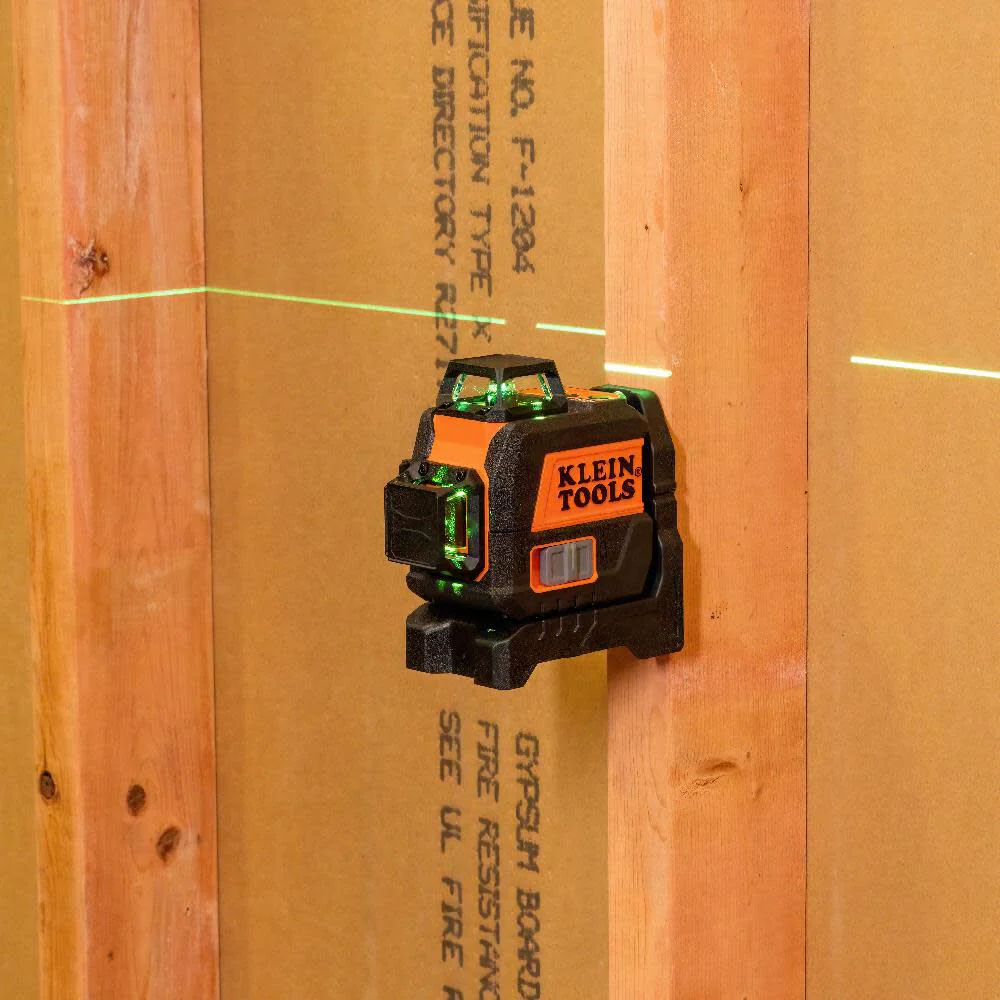 Klein Tools 93CPLG Compact Self-Leveling Laser Level, Bright Green 360-Degree Laser Planes, Rechargeable, Magnetic Mount - Image 9