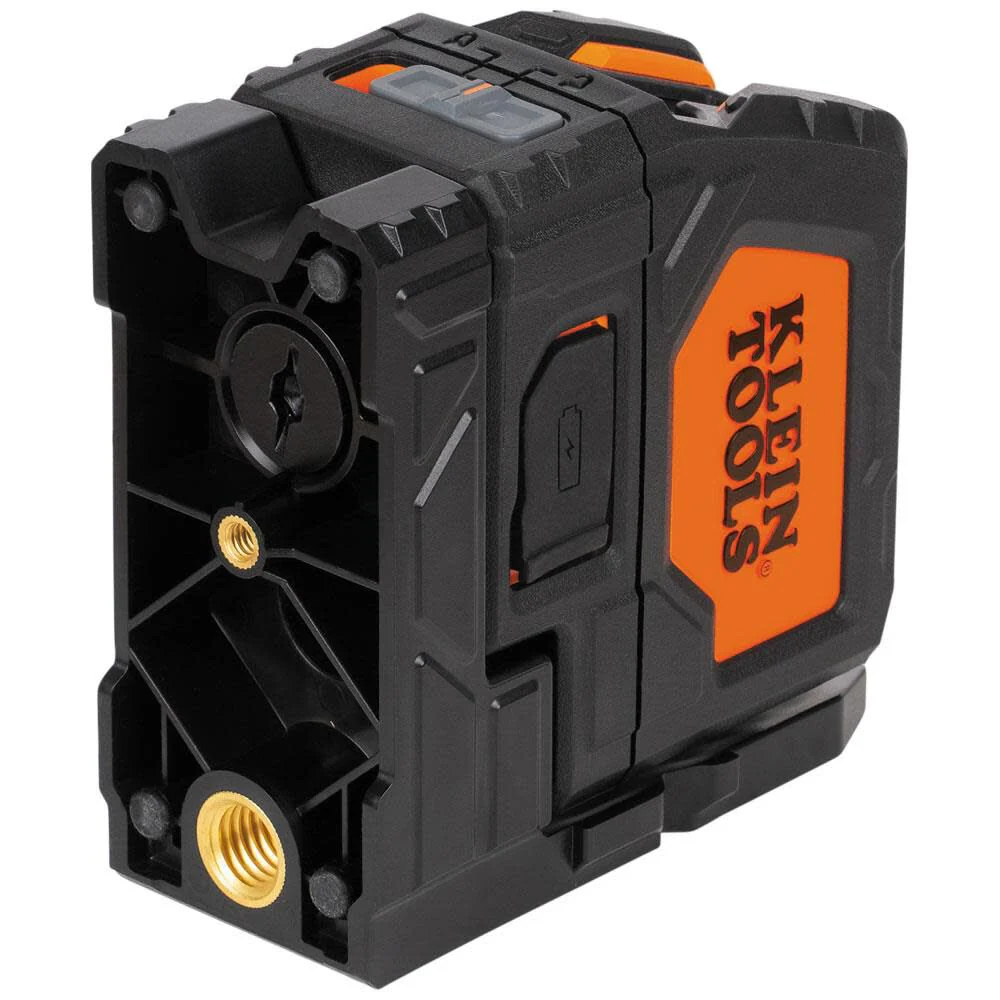 Klein Tools 93LCLGR Self-Leveling Laser Level, Rechargeable, Cross-Line Level with Bright Green Lines, Red Plumb, Magnetic Mounting Clamp - Image 8
