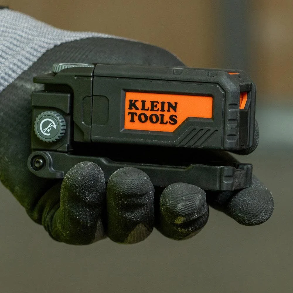 Klein Tools 93PTL Magnetic Pocket Laser Level, Bright Red Leveling and Alignment Tool, 3 Bubble Vials, 360-Degree Wall Attachment - Image 5