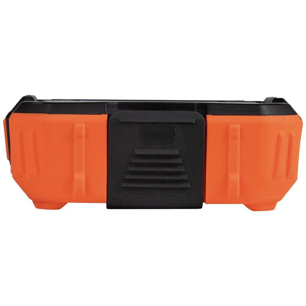 Klein Tools AEPJS2 Bluetooth Speaker With Magnetic Strip and Hook, Rechargeable, Wireless and Aux Capable, Hands Free Capable, Smart Phone Charging, 10 Hr Run Time, IP54 Dust and Water Resistant - Image 9