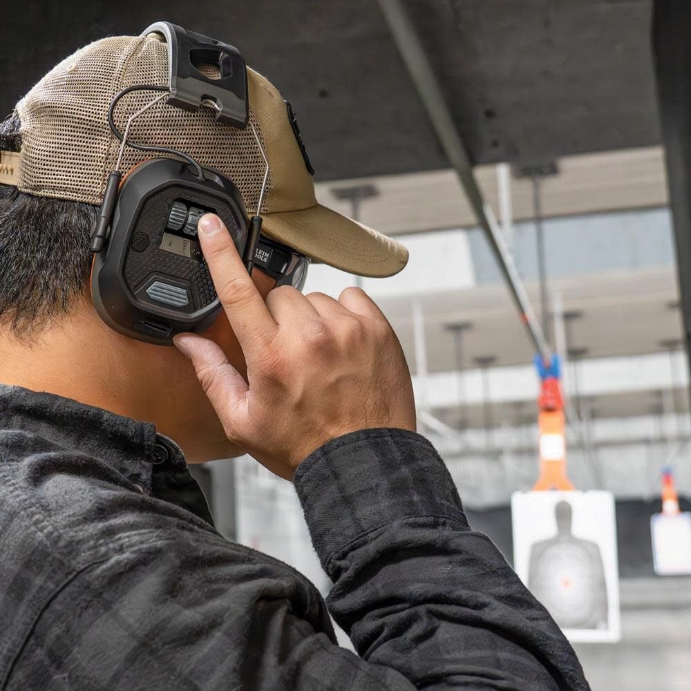 Klein Tools AESEM1S Smart Sense Electronic Hearing Protection Safety Earmuff with Bluetooth & Situational Awareness, NRR 23dB, 25hr Runtime - Image 10
