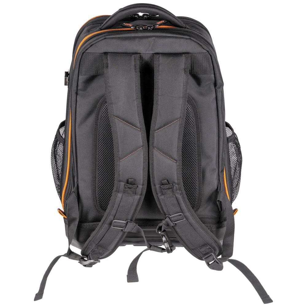 Klein Tools Backpack, Black/Orange - 62805BPTECH. - Image 6