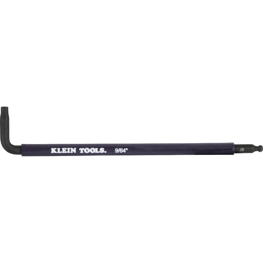 Klein Tools BLS9 9-Piece Extra-Long Hex Key Set, SAE Color-Coded L Style Ball-End Keys with Caddy, Heat-Treated, Sizes 7/64-Inch to 3/8-Inch - Image 10
