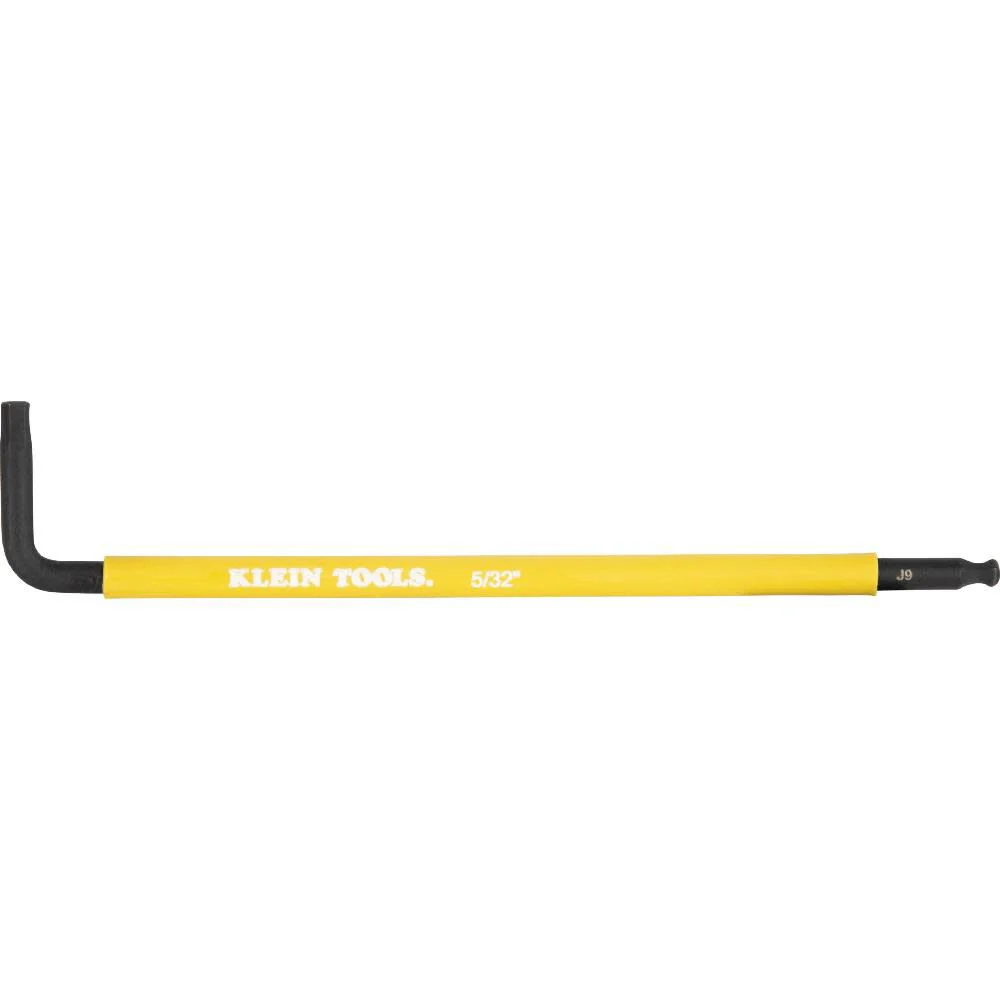 Klein Tools BLS9 9-Piece Extra-Long Hex Key Set, SAE Color-Coded L Style Ball-End Keys with Caddy, Heat-Treated, Sizes 7/64-Inch to 3/8-Inch - Image 9