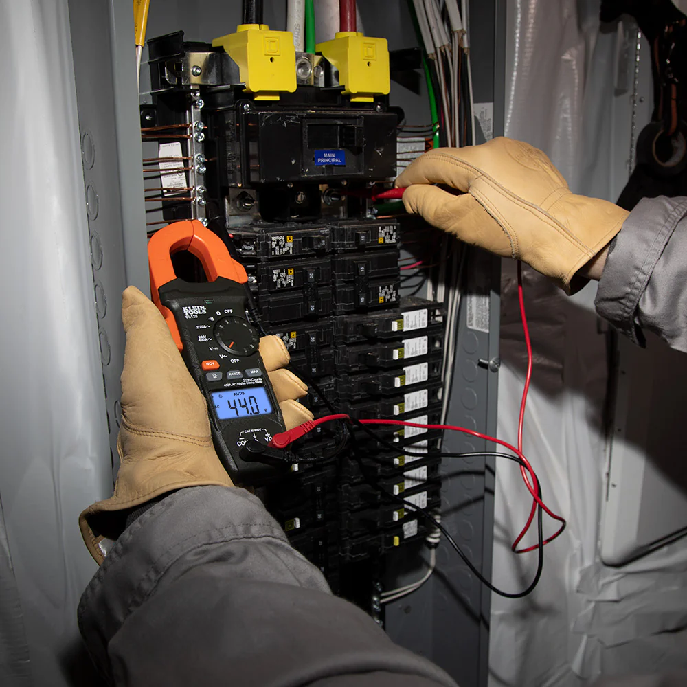 Klein Tools CL120 Digital Clamp Meter, AC Auto-Ranging 400 Amp - Image 6