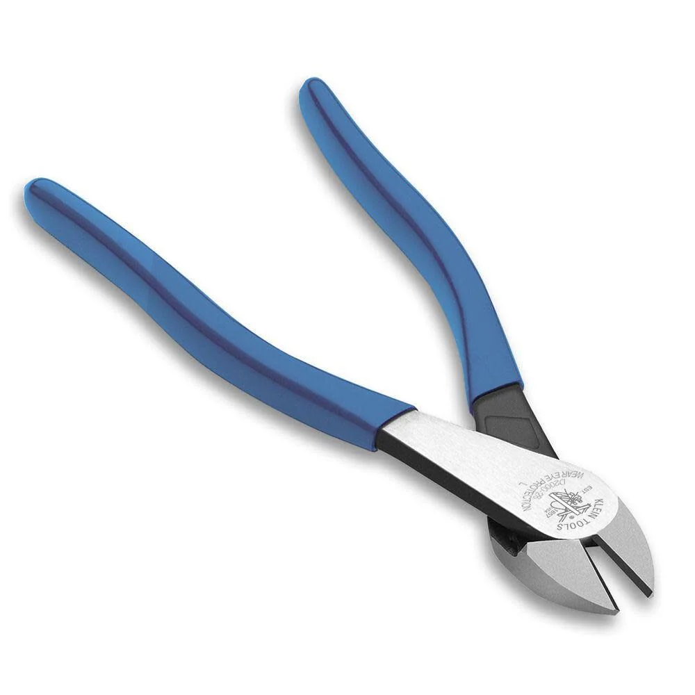 Klein Tools D2000-48 Pliers, Made in USA, Linemans Diagonal Cutting Pliers with High Leverage Design, 8-Inch - Image 3
