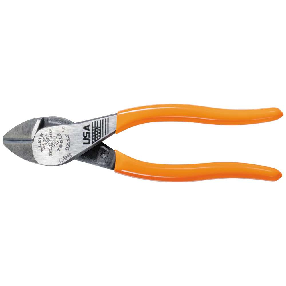 Klein Tools D228-7 Diagonal Cutting Pliers, High-Leverage, 7-Inch - Image 4
