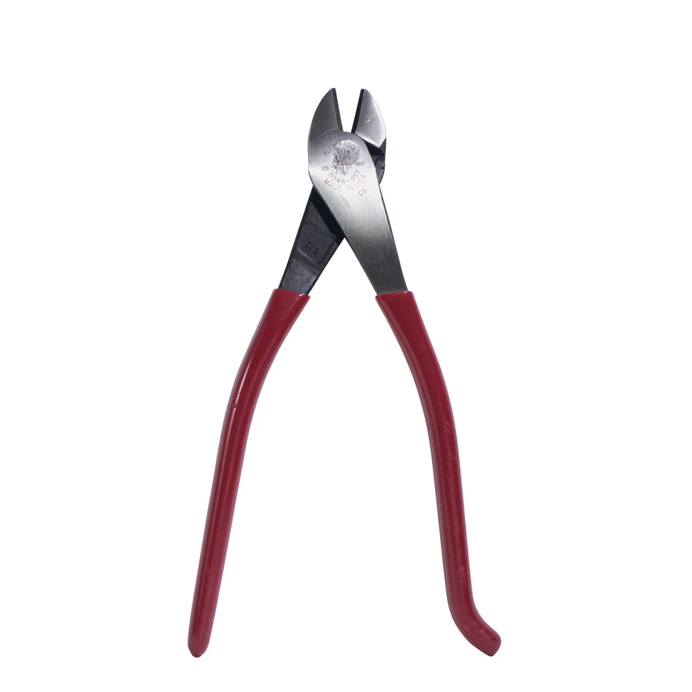 Klein Tools (D248-9ST) Diagonal Cutting Pliers, Ironworker's Diagonal Cutters with High Leverage Design, Made in USA, Works as Rebar Cutter and Rebar Bender, 9-Inch - Image 7