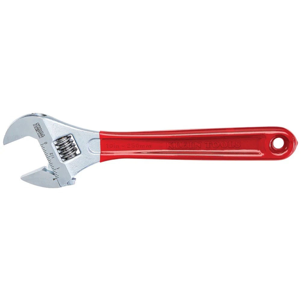 Klein Tools D507-10 Adjustable Wrench Extra Capacity, 10-Inch - Image 5