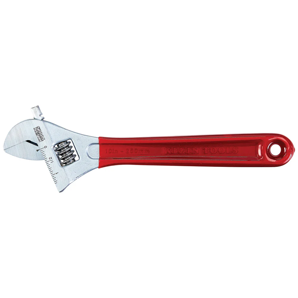 Klein Tools D507-10 Adjustable Wrench Extra Capacity, 10-Inch - Image 7