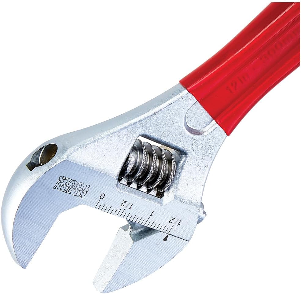 Klein Tools D507-12 Adjustable Wrench Extra Capacity, 12-Inch - Image 8