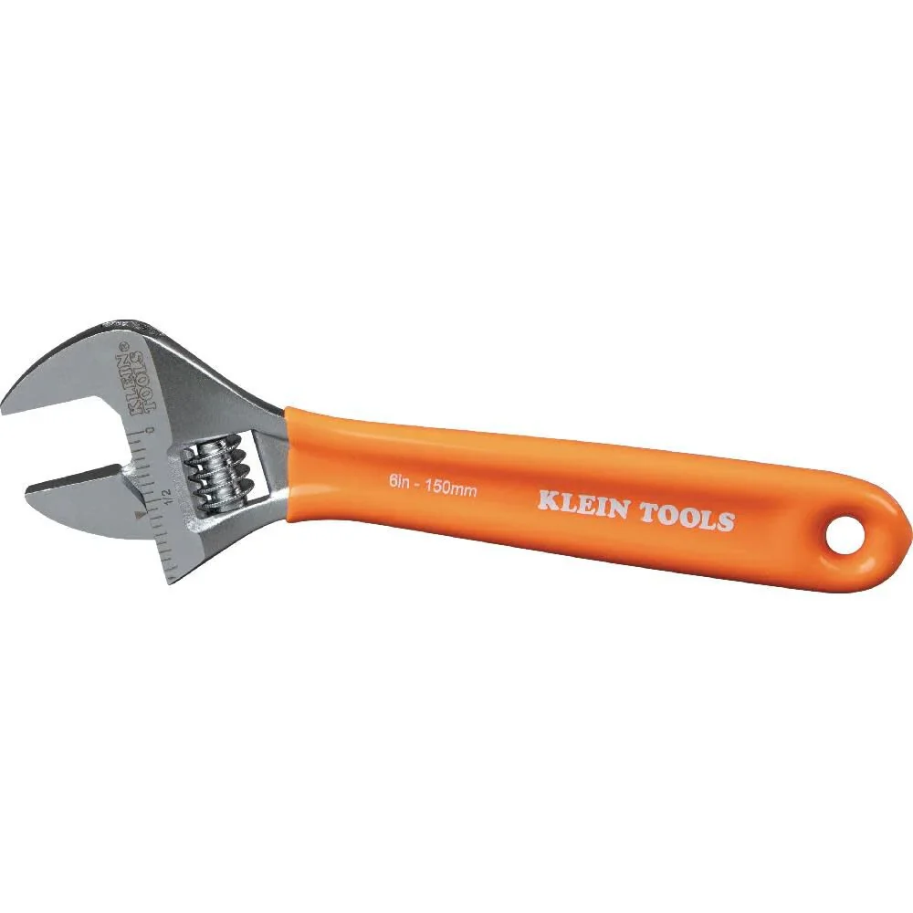 Klein Tools D5073 Adjustable Wrench Set, Extra Capacity, 6-Inch, 8-Inch, 10-Inch, Forged Heat Treated Alloy Steel, Metric and SAE, 3-Piece - Image 7