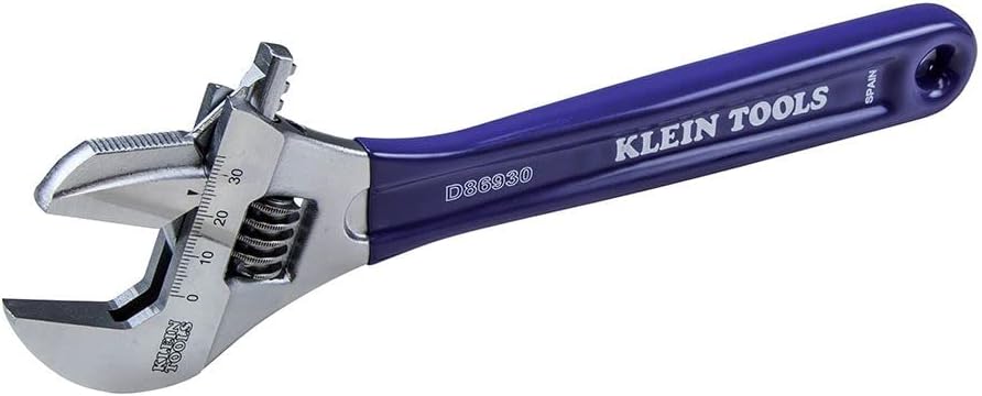 Klein Tools D86930 Reversible Jaw/Adjustable Pipe Wrench, 10-Inch - Image 3