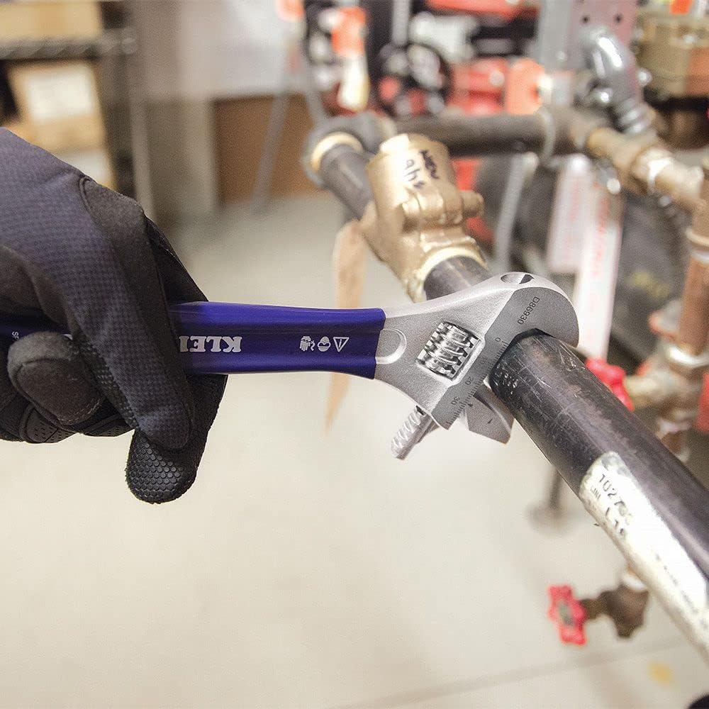 Klein Tools D86930 Reversible Jaw/Adjustable Pipe Wrench, 10-Inch - Image 4