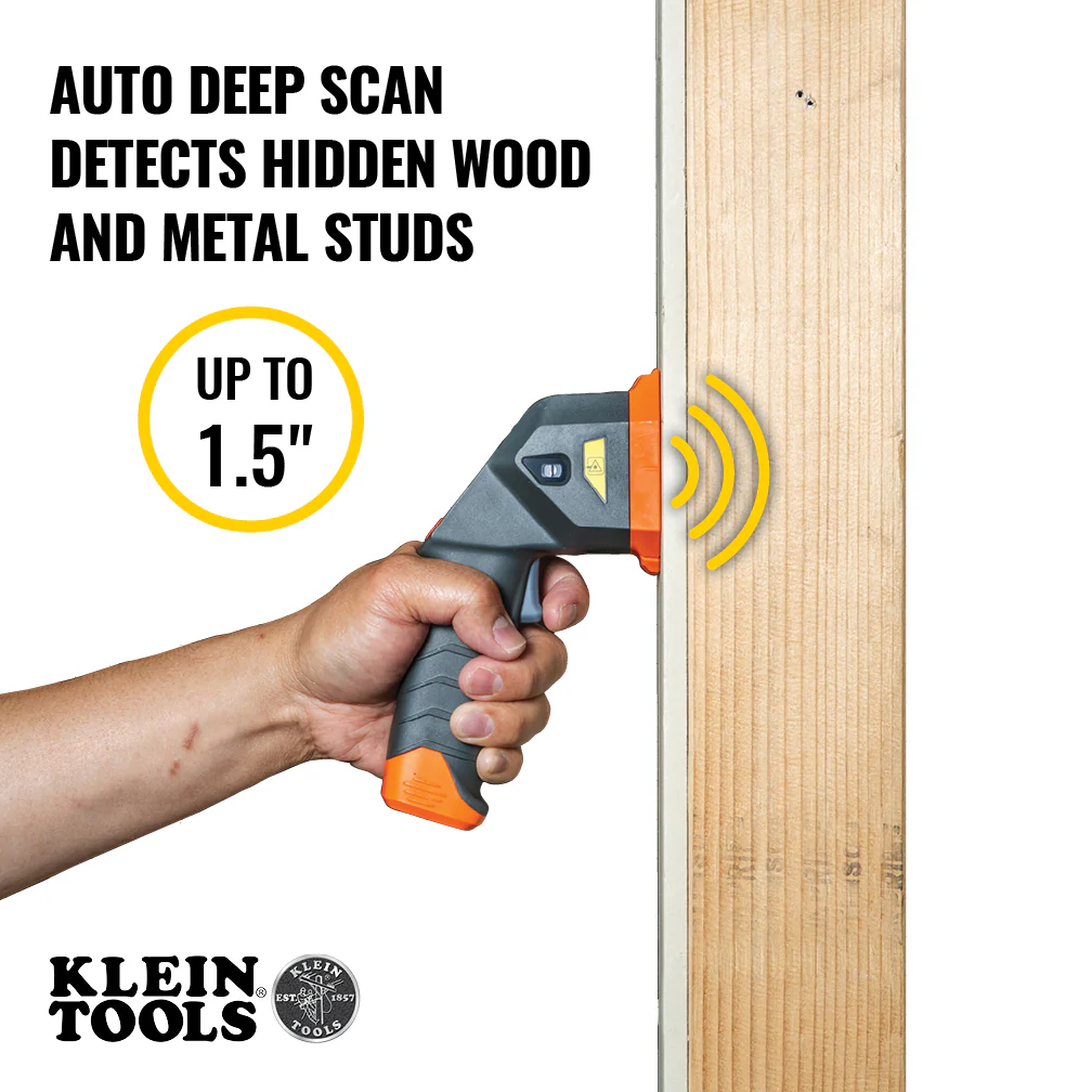 Klein Tools ESF150LL Electronic Stud Finder with Cross-Line Lasers - Image 2