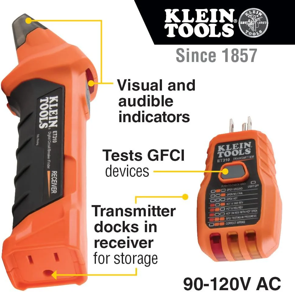 Klein Tools ET310KIT Circuit Breaker Finder Kit - Image 2