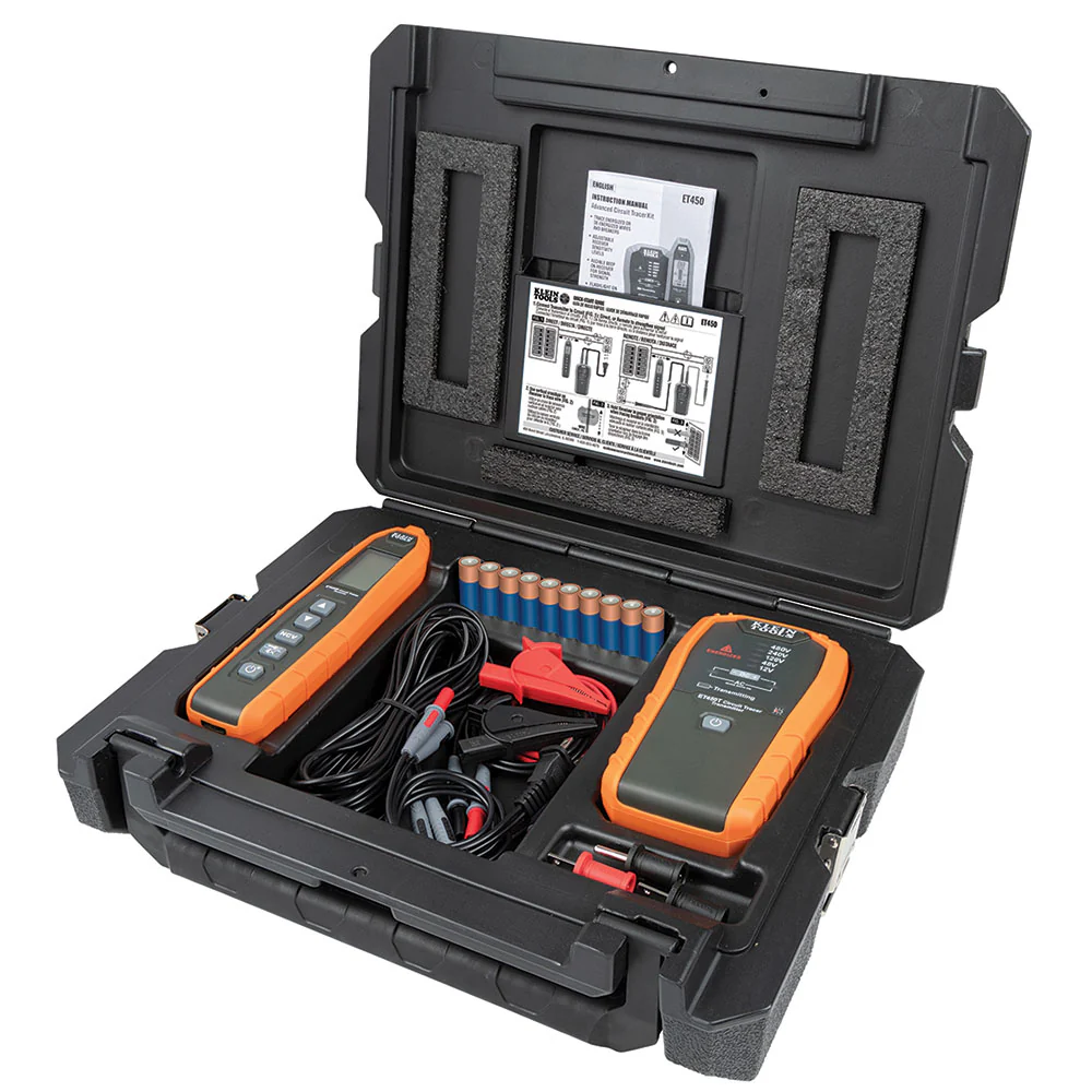 Klein Tools ET450 Advanced Electrical Circuit Breaker Finder and Wire Tracer Kit and Case - Image 10