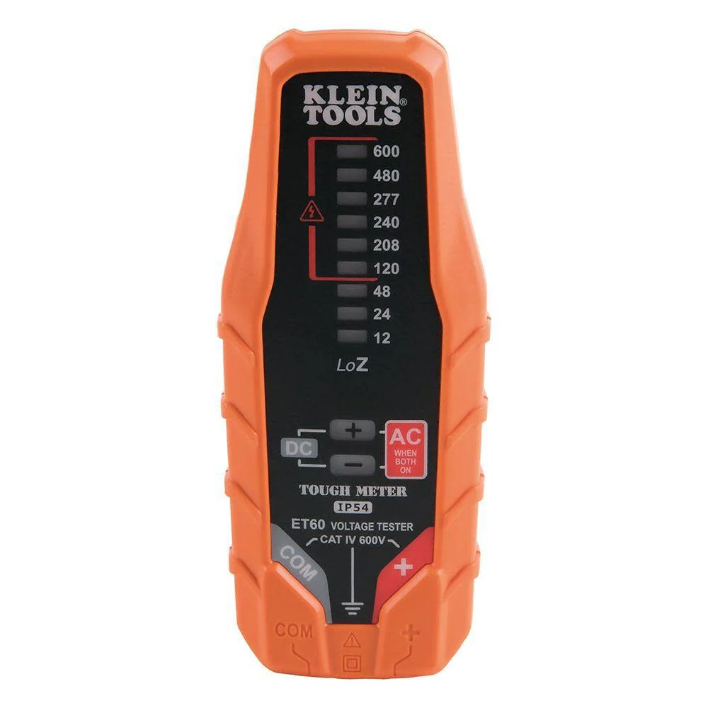 Klein Tools ET60 Voltage Tester, Tests AC and DC Voltage and Low Voltage, No Batteries Needed - Image 8