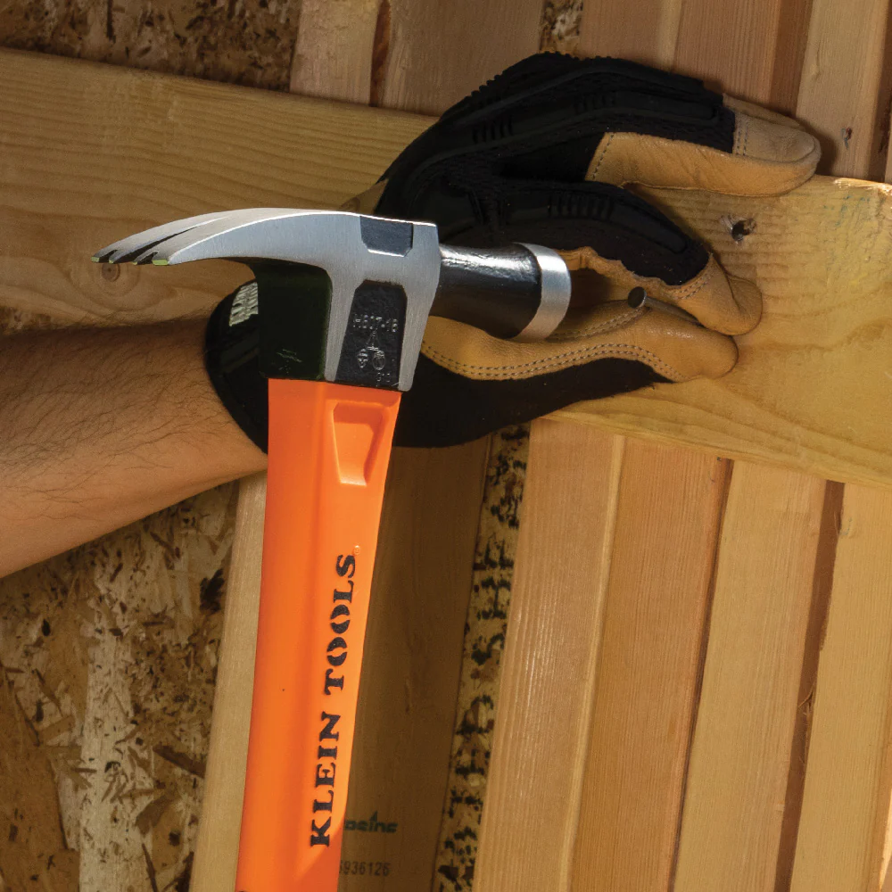 Klein Tools H80718 Straight-Claw Hammer, 18-Ounce, 15-Inch - Image 6
