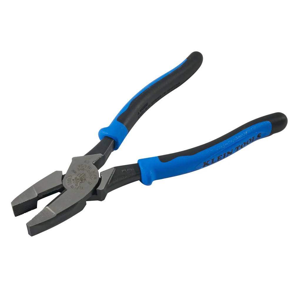 Klein Tools J2000-9NE Lineman's Pliers, 9-Inch, Journeyman Handle - Image 7