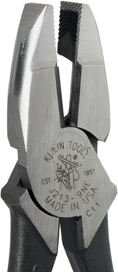 Klein Tools J213-9NE 9-Inch Journeyman Pliers Side Cutting - Image 7