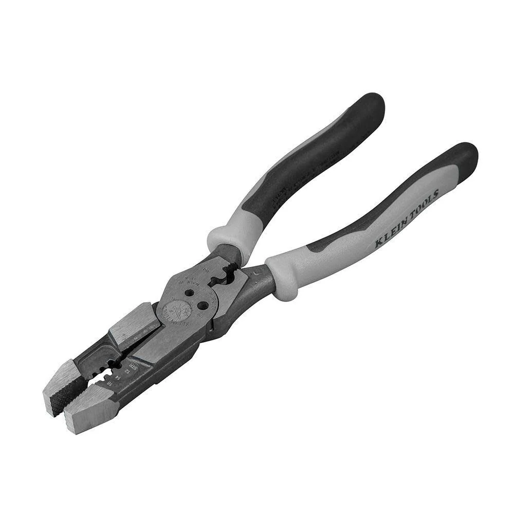 Klein Tools J215-8CR Multitool Pliers, Hybrid Multi Purpose Tool / Crimper, Wire Stripper, Bolt Shearing, Wire Grabbing, Twisting, Looping - Image 3