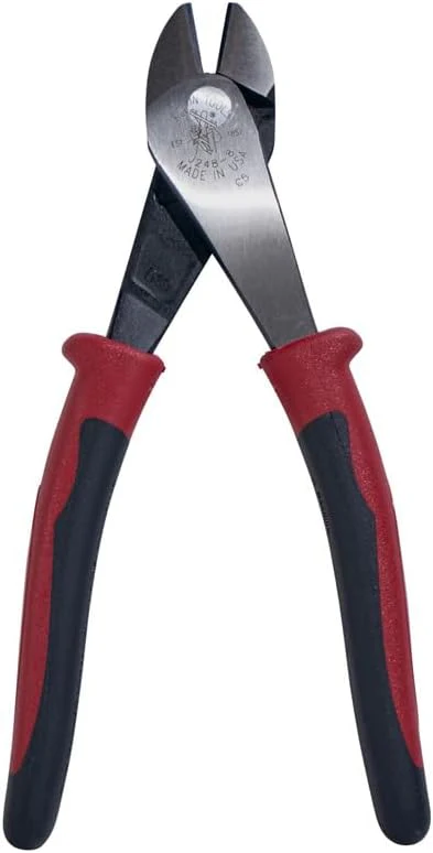 Klein Tools J248-8 Diagonal Cutting Pliers, Journeyman, Angled Head, 8-Inch - Image 5