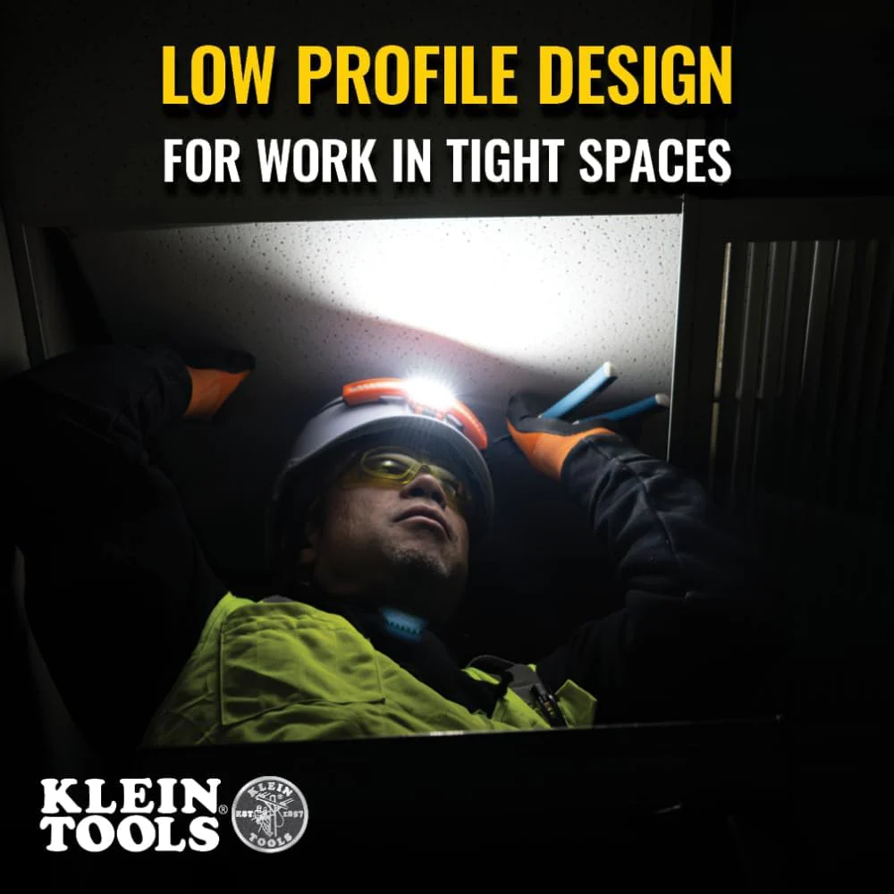 Klein Tools KHH56308 Wide-Beam Headlamp with Mount for Hard Hat - Image 3