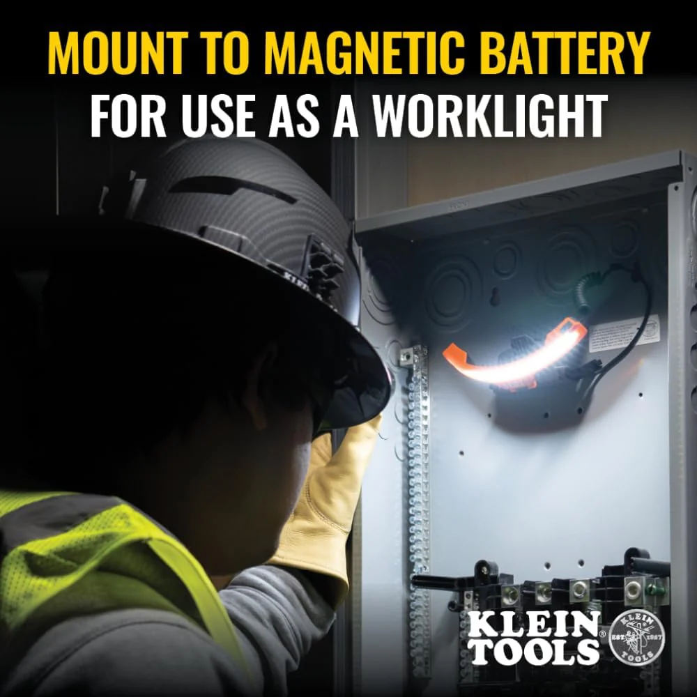Klein Tools KHH56308 Wide-Beam Headlamp with Mount for Hard Hat - Image 5
