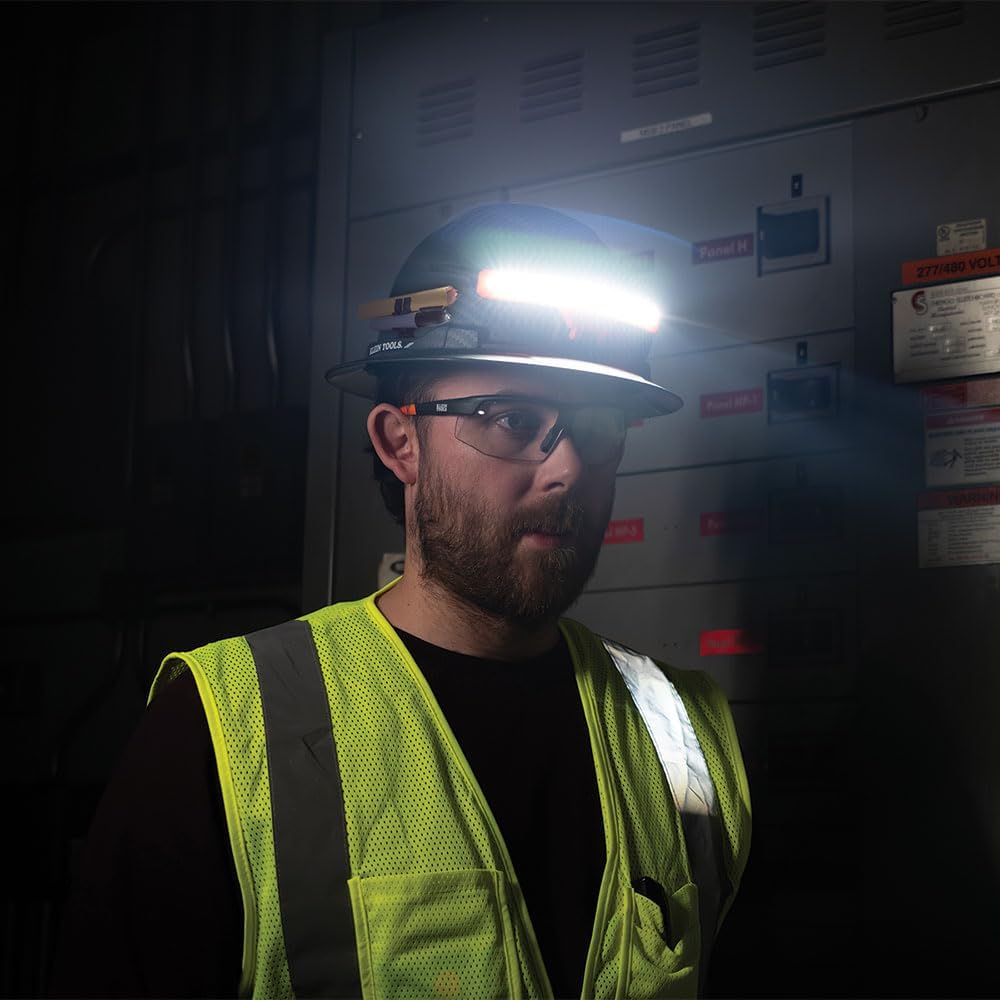 Klein Tools KHH56308 Wide-Beam Headlamp with Mount for Hard Hat - Image 6