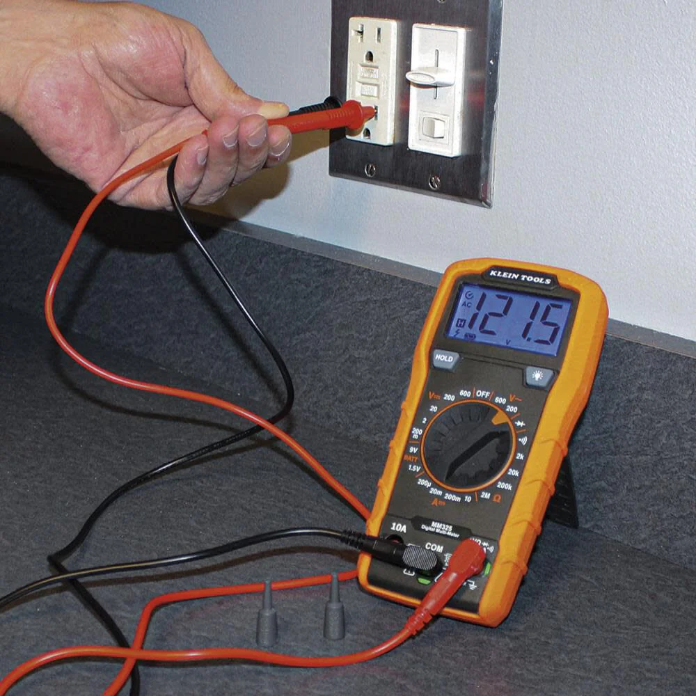 Klein Tools MM325 Multimeter, Digital Manual-Ranging 600V AC/DC Voltage Tester, Tests Batteries & NCVT1P Voltage Tester, Non-Contact Voltage Detector Pen, 50V to 1000V AC - Image 5