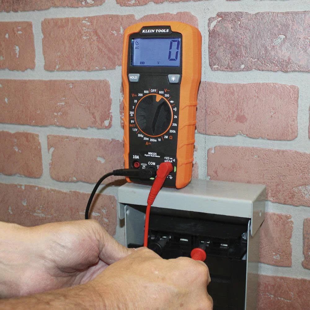 Klein Tools MM325 Multimeter, Digital Manual-Ranging 600V AC/DC Voltage Tester, Tests Batteries & NCVT1P Voltage Tester, Non-Contact Voltage Detector Pen, 50V to 1000V AC - Image 8