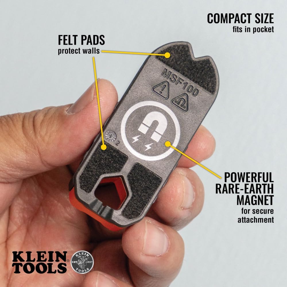 Klein Tools MSF100 Magnetic Stud Finder - Image 3