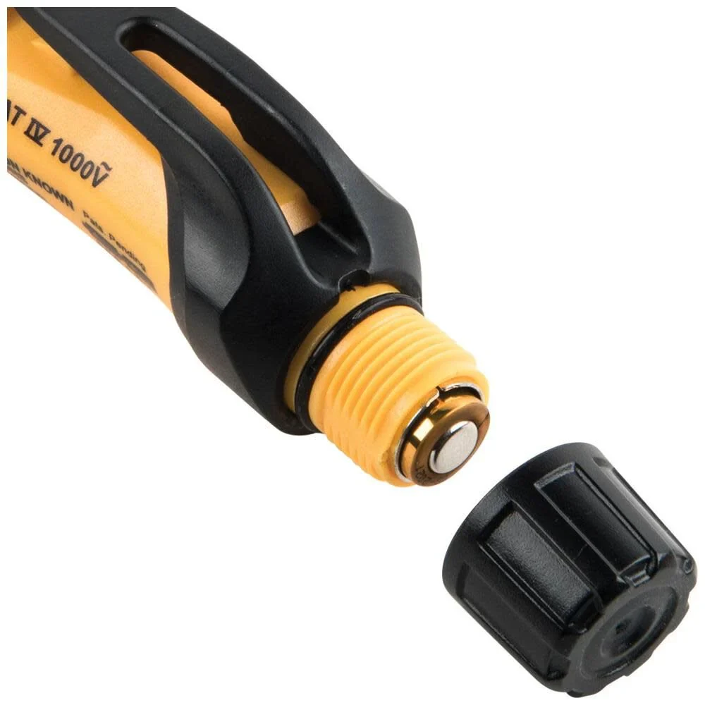 Klein Tools NCVT-6 Non-Contact Volt Tester, 12 - 1000V AC Pen with Integrated Laser Distance Measure, LED and Audible Alarms, Pocket Clip - Image 12