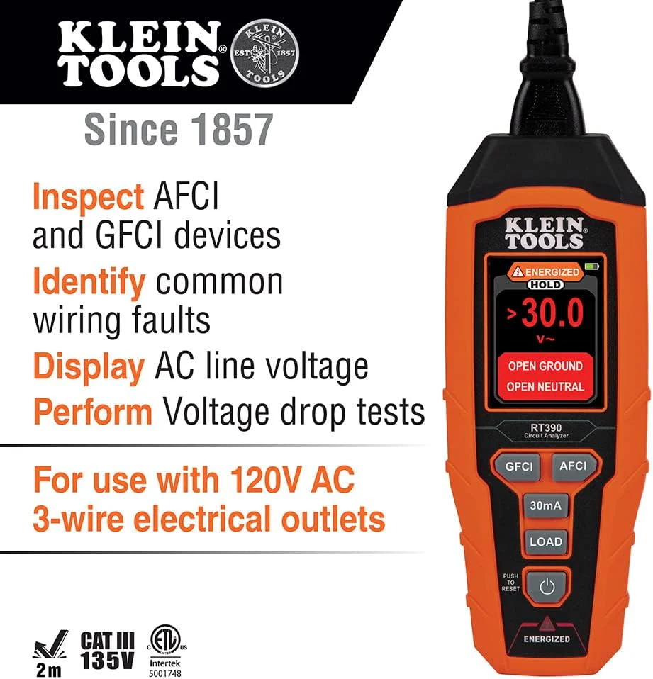 Klein Tools RT390 Circuit Analyzer - Image 2