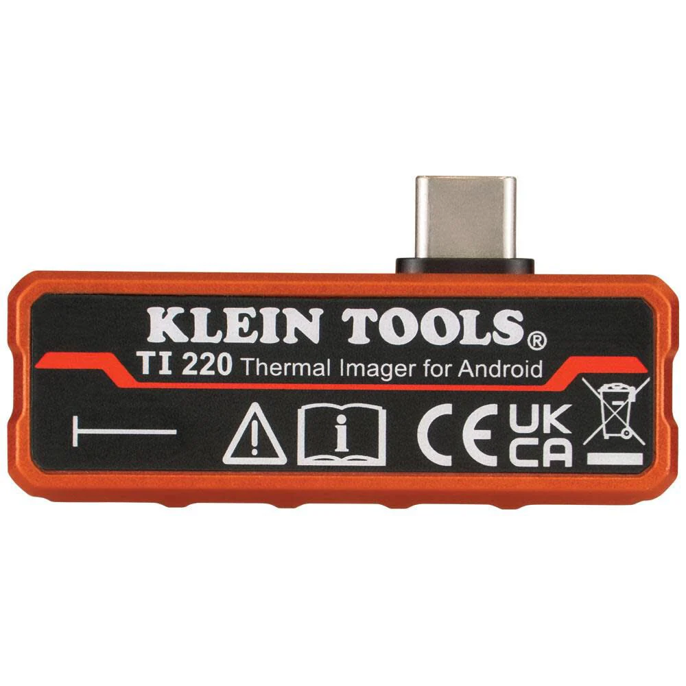 Klein Tools TI220 Thermal Imager for Android Devices, Thermal Imaging Camera, 10,800 Pixels, Three Color Palettes, High/Low Temperatures - Image 9
