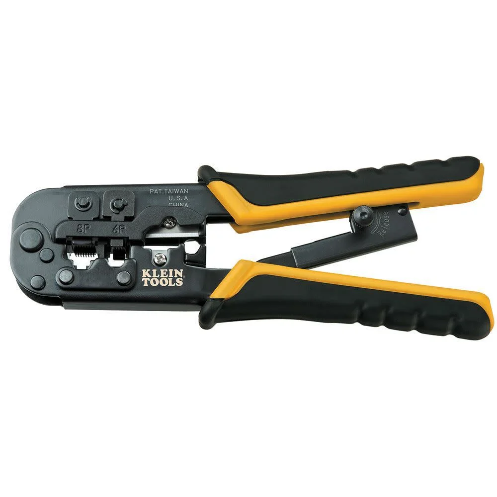 Klein Tools VDV001819 Tool Set, Cable Installation Test Set with Crimpers, Scout Pro 3 Cable Tester, Snips, Punchdown Tool, Case, 6-Piece - Image 9