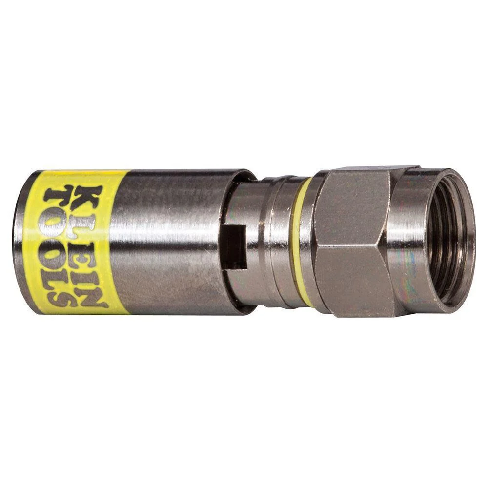 Klein Tools VDV026-211 Coax Installation Kit with Crimp Tool, Cable Cutter, Stripper and F Connectors with Storage Bag - Image 10