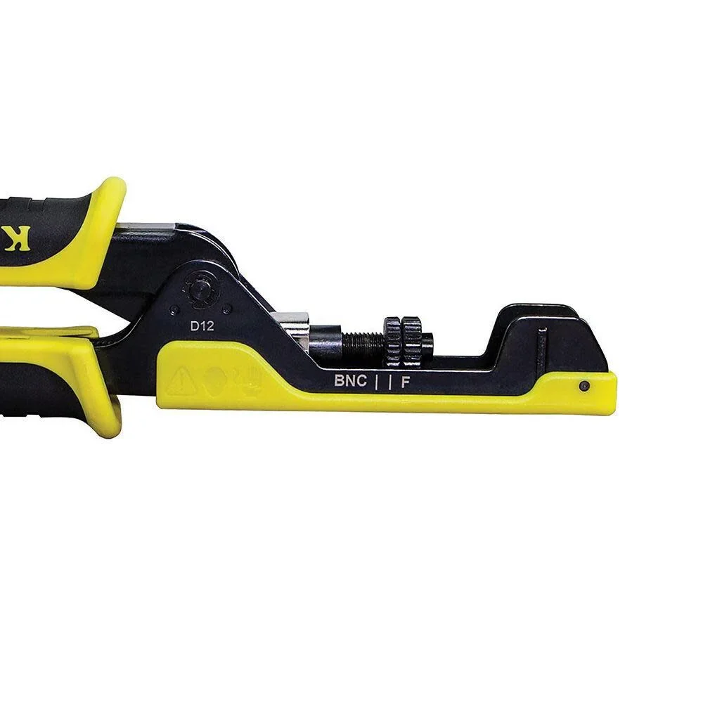 Klein Tools VDV211-100 Crimper, Extended Reach Coaxial Compression Connector for F, BNC, and RCA Connectors - Image 5