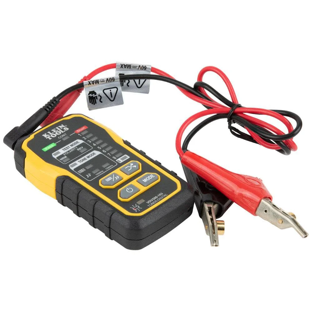 Klein Tools VDV500-920 Wire Tracer Tone Generator and Probe Kit Continuity Tester for Ethernet, Internet, Telephone, Speaker, Coax, Video, and Data Cables, RJ45, RJ11, RJ12 - Image 2