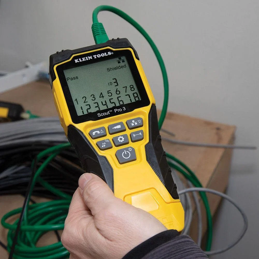 KLEIN TOOLS VDV501-851 Cable Tester Kit with Scout Pro 3 for Ethernet / Data, Coax / Video and Phone Cables, 5 Locator Remotes - Image 6