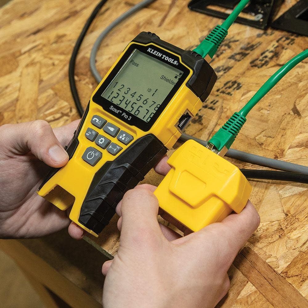 Klein Tools VDV501-852 Cable Tester with Remote, VDV Scout Pro 3 Test Kit Locates and Tests Voice, Data and Video Cables - Image 3
