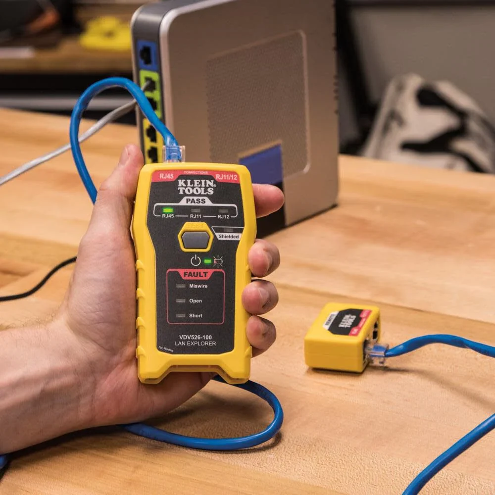 Klein Tools VDV526-100 Network LAN Cable Tester, VDV Tester, LAN Explorer with Remote - Image 3