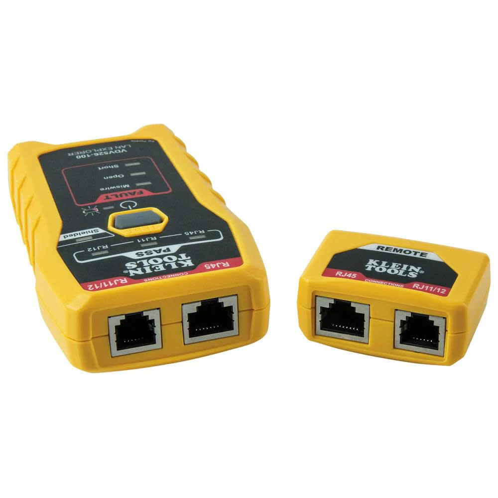 Klein Tools VDV526-100 Network LAN Cable Tester, VDV Tester, LAN Explorer with Remote - Image 6