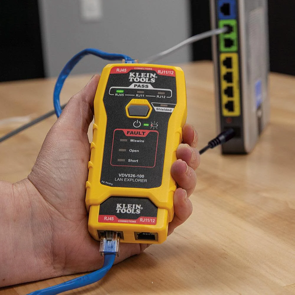 Klein Tools VDV526-100 Network LAN Cable Tester, VDV Tester, LAN Explorer with Remote - Image 8