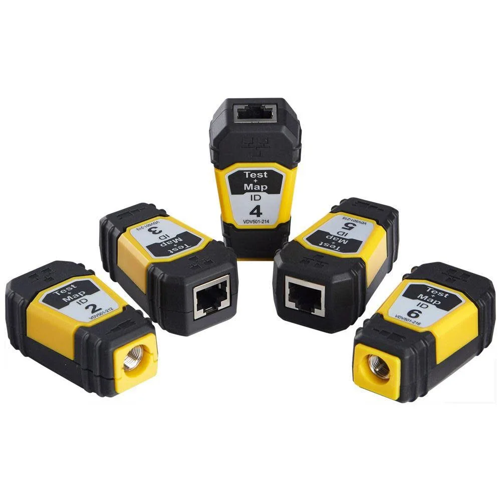 Klein Tools VDV770-850 Tester Remote Upgrade Kit for Scout Pro 3 Tester with Single-step Test + Map Remotes (#2 thru #6) - Image 10